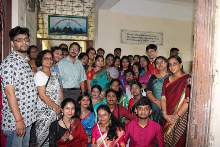 PG students attending practical class of Sri. Bikash Ghosh